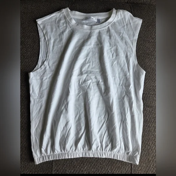 Cloth By Design White Tank In Size Xsmall. - Picture 1 of 3